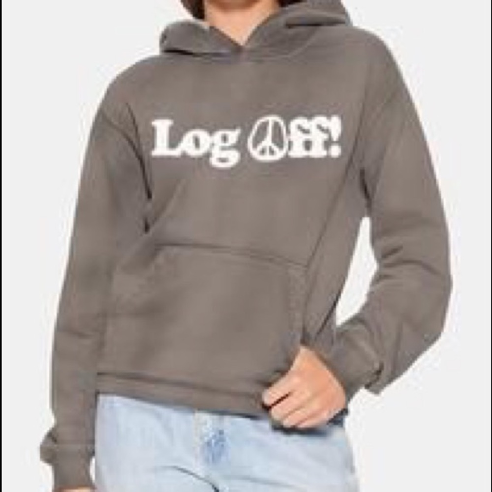 IN SEARCH OF MADHAPPY LOG OFF SWEATSHIRT